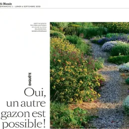 Photo article du journal Le Monde