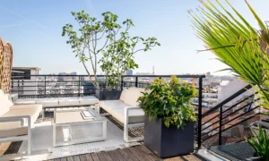 Toit terrasse contemporain