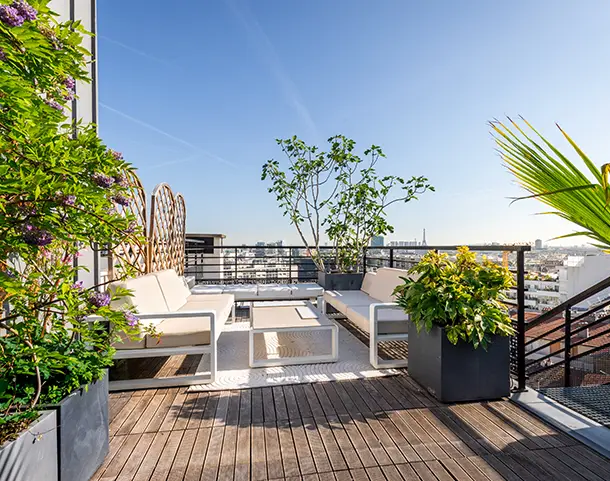 Toit terrasse design
